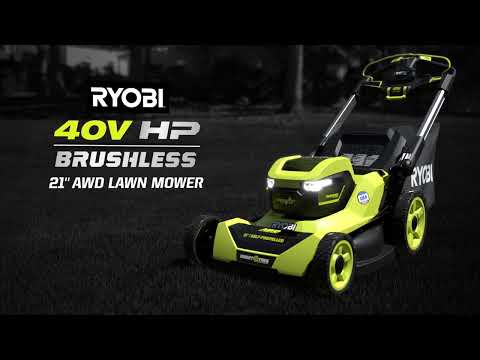 40V HP BRUSHLESS 21" SELF-PROPELLED AWD MULTI-BLADE MOWER KIT video