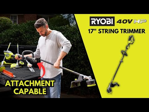 40V HP Brushless 17" Attachment Capable String Trimmer