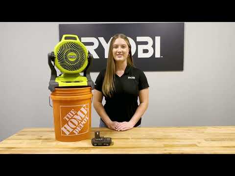 18V ONE+ WHISPER SERIES 7.5" BUCKET TOP MISTING FAN KIT video