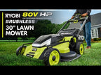80V HP BRUSHLESS 30" SELF-PROPELLED MULTI-BLADE MOWER KIT video