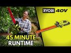 40V 24" HEDGE TRIMMER video
