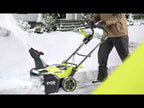 40V HP Brushless 21” Single-Stage Auger-Propelled Snow Blower