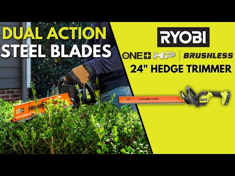 18V ONE+ HP BRUSHLESS 24" HEDGE TRIMMER video