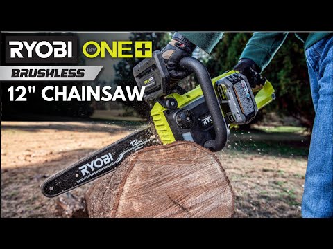 18V ONE+ HP BRUSHLESS WHISPER SERIES 12" CHAINSAW video