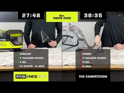 18V ONE+ HP SWIFTCLEAN MID-SIZE SPOT CLEANER video