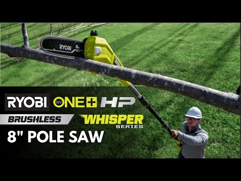 18V ONE+ HP BRUSHLESS WHISPER SERIES 8" POLE SAW KIT video