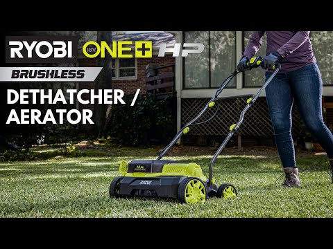 18V ONE+ HP BRUSHLESS DETHATCHER/AERATOR KIT video