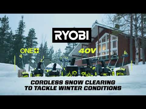 40V HP Brushless Whisper Series 24” Two-Stage Snow Blower Kit