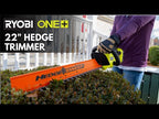 18V ONE+ 22" HEDGE TRIMMER KIT video