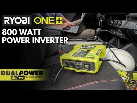 18V ONE+ 800-Watt Automotive Power Inverter video