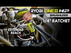 18V ONE+ HP BRUSHLESS 1/4" EXTENDED REACH RATCHET KIT video