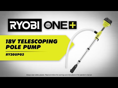 18V ONE+ 1/6 TELESCOPING POLE PUMP video