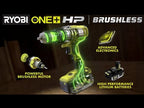 18V ONE+ HP Compact Brushless 1/2" Drill/Driver Kit