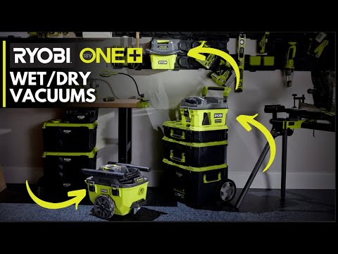 18V ONE+ 6 GALLON WET/DRY VACUUM KIT video