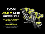 18V ONE+ HP Brushless AirStrike 21° Framing Nailer  video