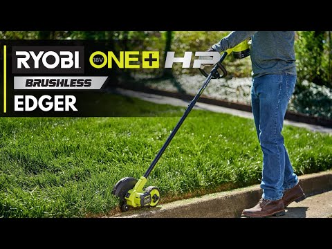 18V ONE+ HP Brushless Lawn Edger Tool With 4.0 Ah Battery and Charger