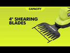 18V ONE+ HP Compact Brushless Shear/Shrubber