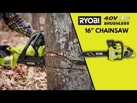 40V HP Brushless 16" Chainsaw Kit