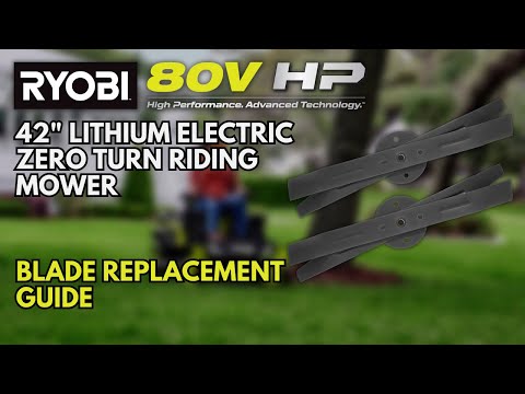 42" Replacement Crosscut Blades video