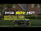 ZR3 ZTR Mower Upgrade Kit