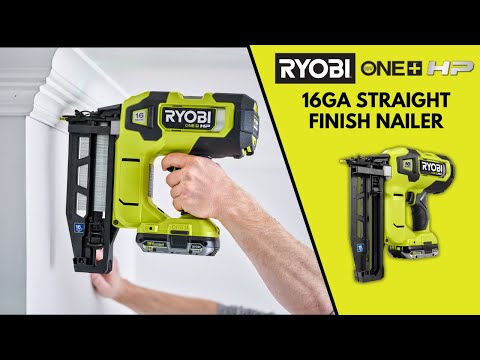 18V ONE+ HP Brushless 16-Gauge Straight Finish Nailer