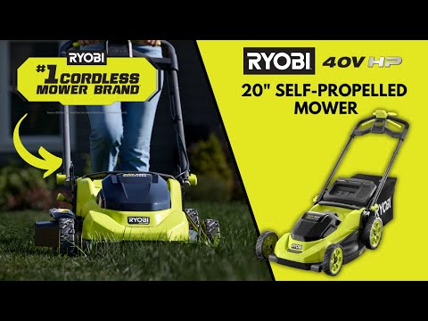 40V HP BRUSHLESS 20" SELF-PROPELLED MOWER