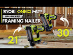 18V ONE+ HP BRUSHLESS AIRSTRIKE 30° FRAMING NAILER video