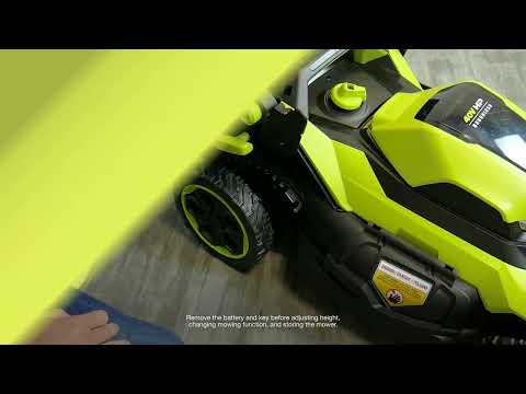 40V HP BRUSHLESS 21" PUSH MULTI-BLADE MOWER KIT