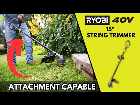40V 15" Attachment Capable String Trimmer