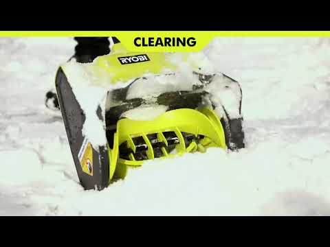 40V 12" WHEELED SNOW SHOVEL video