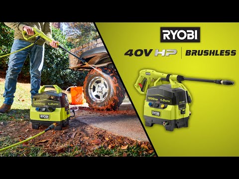 40V HP BRUSHLESS 1200 PSI 1.0 GPM PRESSURE WASHER video