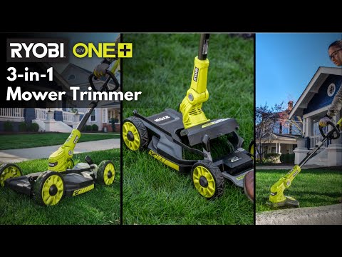 18V ONE+ 3-in-1 Mower, String Trimmer, and Edger