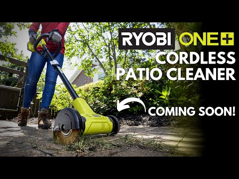18V ONE+ OUTDOOR PATIO CLEANER - WIRE BRUSH video