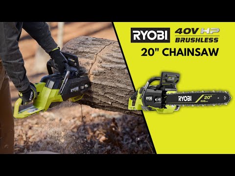 40V HP Brushless 20" Chainsaw
