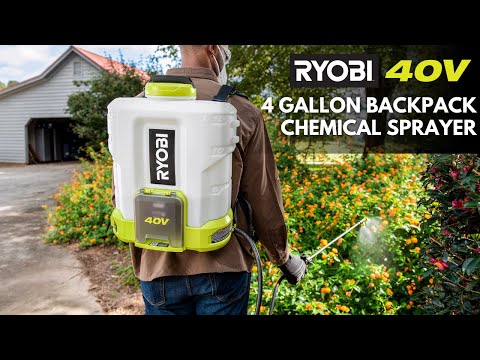 40V 4 GALLON BACKPACK CHEMICAL SPRAYER KIT video