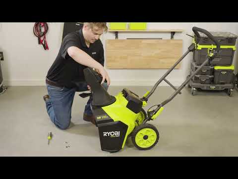 40V HP Brushless 18” Single-Stage Auger-Propelled Snow Blower Kit