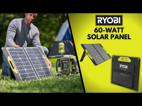 60-WATT FOLDABLE SOLAR PANEL video