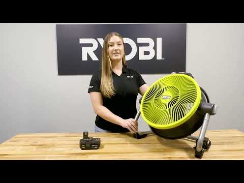 18V ONE+ HYBRID WHISPER SERIES 14" AIR CANNON FAN KIT video