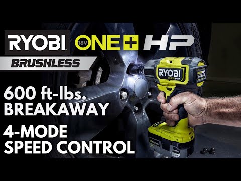 18V ONE+ HP Brushless 4-Mode 1/2" Impact Wrench Kit video