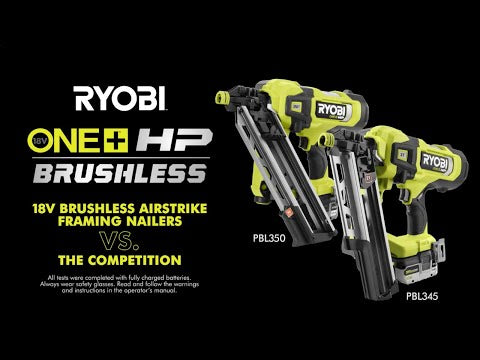 18V ONE+ HP BRUSHLESS AIRSTRIKE 30° FRAMING NAILER video