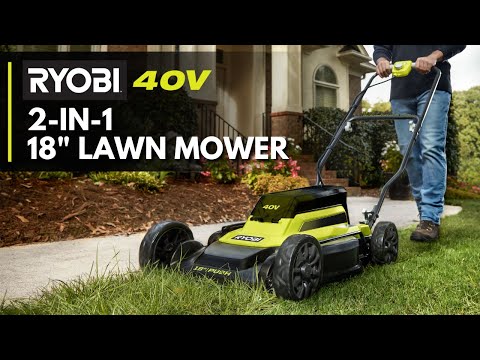 40V 18" 2-IN-1 PUSH MOWER KIT video