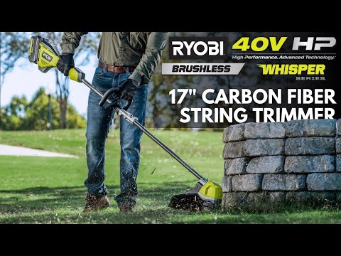 40V HP Brushless 17” String Trimmer Kit
