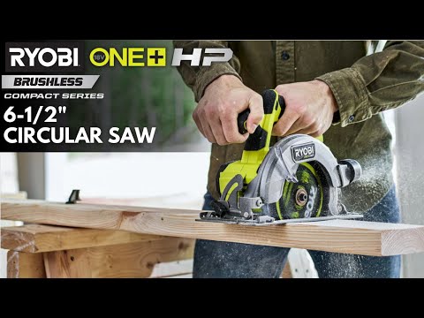 18V ONE+ HP COMPACT BRUSHLESS 6-1/2" CIRCULAR SAW video
