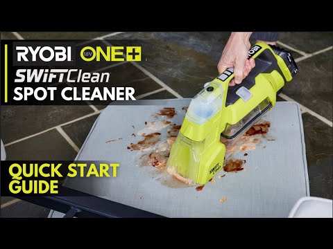18V ONE+ SWIFTCLEAN SPOT CLEANER KIT video