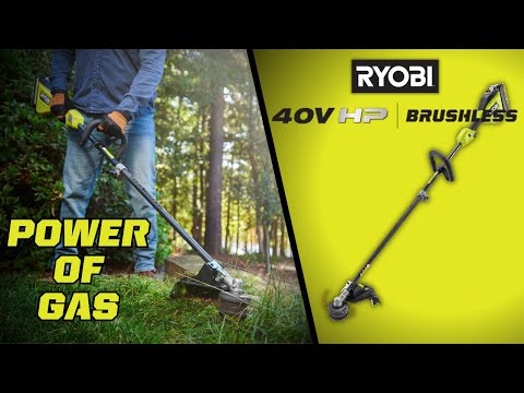 40V HP Brushless 16" Attachment Capable String Trimmer Kit
