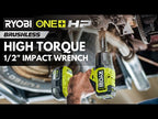 18V ONE+ HP Brushless 4-Mode 1/2" High Torque Impact Wrench Kit video