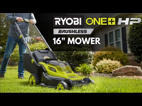 18V ONE+ HP BRUSHLESS 16" PUSH MOWER video