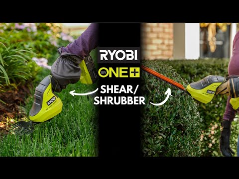 18V ONE+ 2-in-1 SHEAR SHRUBBER video
