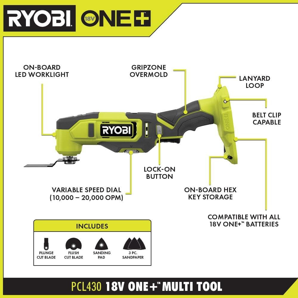 ENSEMBLE D'OUTILS 18V ONE+ 2-TOOL